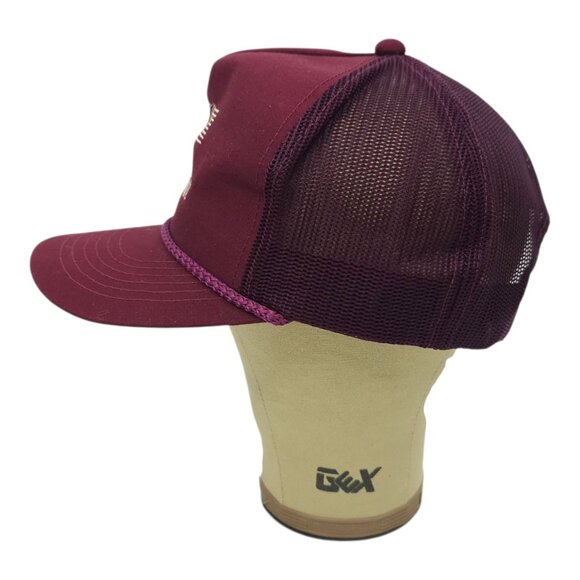 Action Transport Mesh Snapback Cap Embroidered Logo Trucker Baseball Hat - Picture 11 of 14